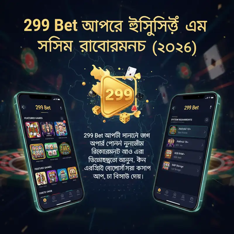 299 Bet অ্যাপের বৈশিষ্ট্য এবং সিস্টেম রিকোয়ারমেন্টস